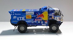 Zvezda 3657 Russian Red Bull Rally Truck KAMAZ 43509 Scale Model 1:35 NEW BOX