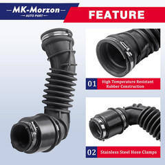 Air Intake Hose Compatible with 2013-2021 Buick Encore 2015-2021 Chevy Trax Repl
