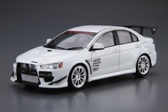Aoshima 1/24 The Tuned Car(19)Model Kit C-West Mitsubishi Lancer Evolution EVO X
