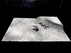 1/35 Scale Military Diorama Base Terrain Display Model Soldiers Figures Diecast