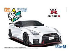 Aoshima 1/24 Snap NISSAN R35 SKYLINE GT-R Nismo 2017 Model Kit -WHITE-
