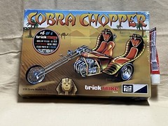 MPC 1/25Scale Cobra Chopper (Trick Trike Series) Model Kit 896/12 & Testers Glue