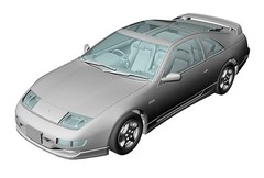 Hasegawa 20730 1/24 Nissan Fairlady Z Version R Twin Turbo 2by2 (1998) – USA