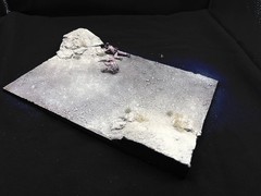 1/35 Scale Military Diorama Base Terrain Display Model Soldiers Figures Diecast