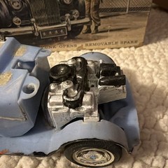 Hubley 1/24 Scale Original Issue Rolls Royce Built Kit Needs Work