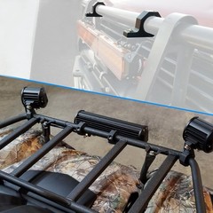 Nilight 4PCS LED Light Bar Mount Bracket Clamp Roof Roll Cage Holder