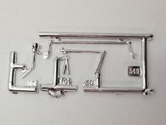 1933 Willys GASSER STEERING PARTS from AMT 1:25 Model Kit 33