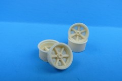 1/25TH SCALE 1970’S EAGLE INDYCAR RESIN RIMS, 1 SET, CART, INDY RESIN, USAC