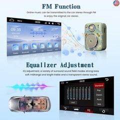 Single Din Car Radio Flip Out Touch Screen, 7 inch Touchscreen Car Radio with
