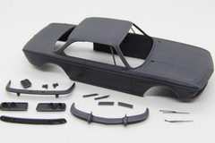 1/24 3D print resin kit BMW 3.0 CSI E9 stance version with BBS RS wheels