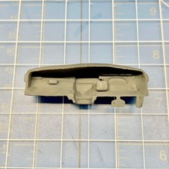 Plain/Blank LHD Dashboard for Aoshima Toyota Pickups 1/24