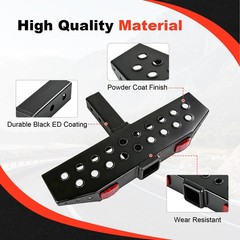 Dicmic Hitch Step Anti Slip And Rust Towing Bumper Guard For Most Car Suv Truck