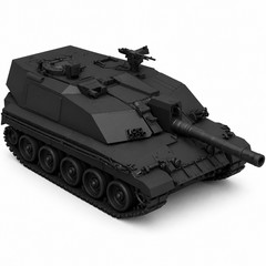 SSMODEL 1/144 Challenger 2 Tank Resin Model Kit TSS1440536