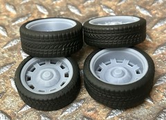 Resin 21/20 Inch: “Raceline Cheyenne” Model car Wheels/Tires 1/24 scale