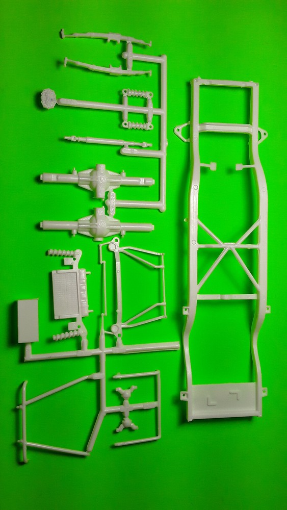 Frame chassis axle rear end quick change rearend 1/25 1934 Ford SLAMMER MODIFIED