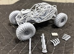resin 3d printed 1/25 Scale Rock Buggy Kit 46 Inch Tires Blown Hemi Full Cage