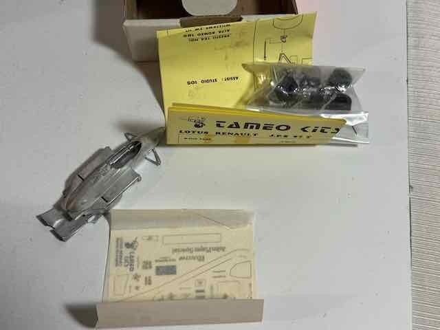 Lotus Renault JPS 97 Tameo Kits 1/43 scale metal model kit