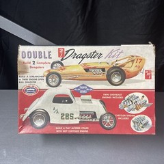 AMT-646 1/25 Double Dragster 3 in 1 Model Car Kit – Partially assembled