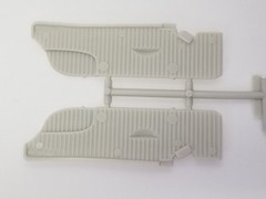 1958 Edsel Pacer INTERIOR SIDE PANELS from AMT 1:25 Model Kit 58