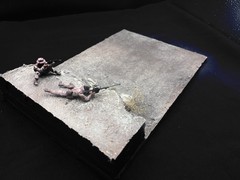 1/35 Scale Military Diorama Base Terrain Display Model Soldiers Figures Diecast