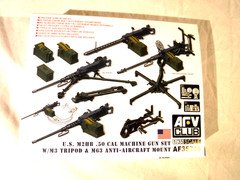 1/35 AFV Club US Army Machine Gun Set # 35246