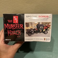 The Munsters Koach Dragula AMT Model Kit Retro Deluxe Edition Sealed New