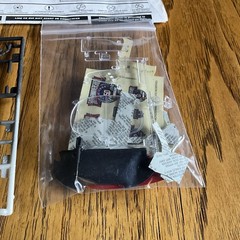 Built Model Car, 1998 Revell Stock Car STARTED, INCOMPLETE, MODIFIED