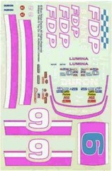 Blue Ridge #9 FDP Brakes 1993-Mike Wallace Nascar decal