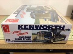 AMT 1/25 scale Kenworth Tyrone Malone Custom Drag Truck kit Sealed