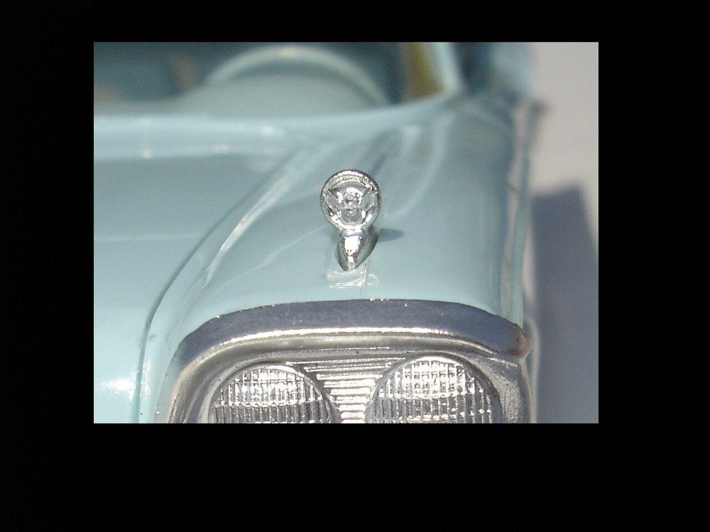1959 AMT FORD GALAXIE PROMO, KIT OR TOY STORE REPRO FENDER ORNAMENT SOLD SINGLY