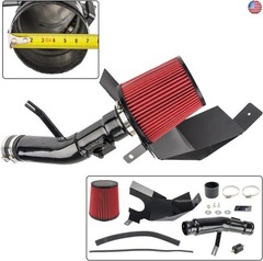 PHILTOP Cold Air Intake Kit with Filter Heat Shield for Honda Civic 2016 2017
