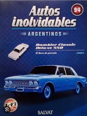 NEW UNUSED IKA RAMBLER CLASSIC 1963 SCALE 1/43 MODEL SALVAT COLLECTION ARGENTINA