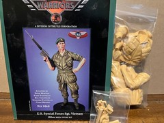 WARRIORS 200mm (1/9) US Special Forces Sgt. Vietnam (Green Beret)