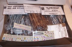 AMT CLASSIC CHEVROLET 57 BEL, 58 IMPALA & 64 IMPALA MODEL KITS 1/25 BOXED 8099