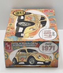 AMT # 1284M/12 VW Super bug 1971 Coca Cola beetle Bug Model Kit 1/25 New Sealed