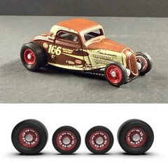 1:64 Vintage Wires 21″ on Big and Little Tires