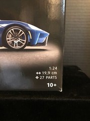 REVELL 07824 2017 FORD GT EASY CLICK SYSTEM MODEL KIT-NIB-1:24 SCALE