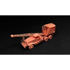 1/144 US WWII Brockway C666 Quick-Way Crane Wrecker Truck Unpainted Kit