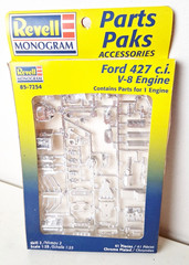 Revell Parts Pak Model Accessories Ford 427 C.I. V-8 Engine Pieces 1/25 Scale