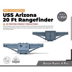 LYCG350212 1/350 Model Upgrades Parts USS Arizona 20Ft & 12Ft Rangefinder