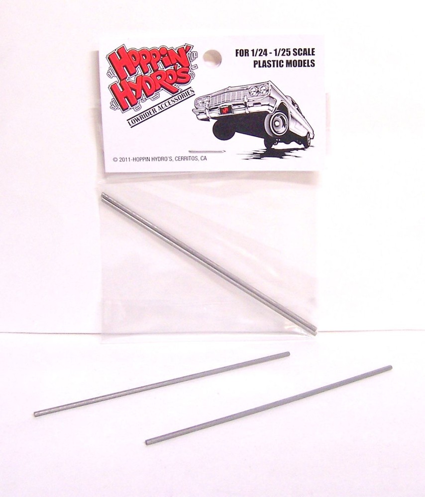 Hoppin Hydros 1/24-25 2 LONG AXLES Great for MONSTER 24’s Model Car Rims Wheels