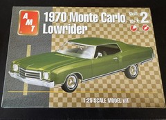 AMT 31850 70 Monte Carlo Lowrider Parts Bash Step 4B Engine Parts