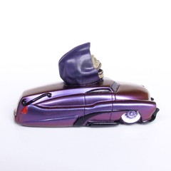 Jimmy Flintstone Lil Shizz resin Skullatore figurine kit aboard a Hearse LS14