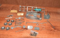 Hubley 1930 Packard Sport Phaeton Model Kit, Missing Parts, Invatory Included