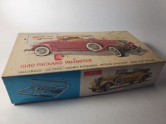 Vintage Hubley 1930 Packard Roadster 1:20 Parts Metal Model Car Kit Built Lot