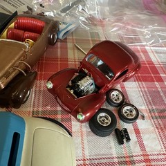 Model Junkyard/parts Plastic Muscle Car Lot Of 8 Hot Rods Etc