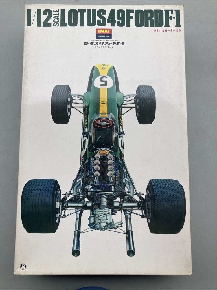 Imai 3203 Motorized Lotus 49 Ford F-1 Grand Prix Series Kit 1/12