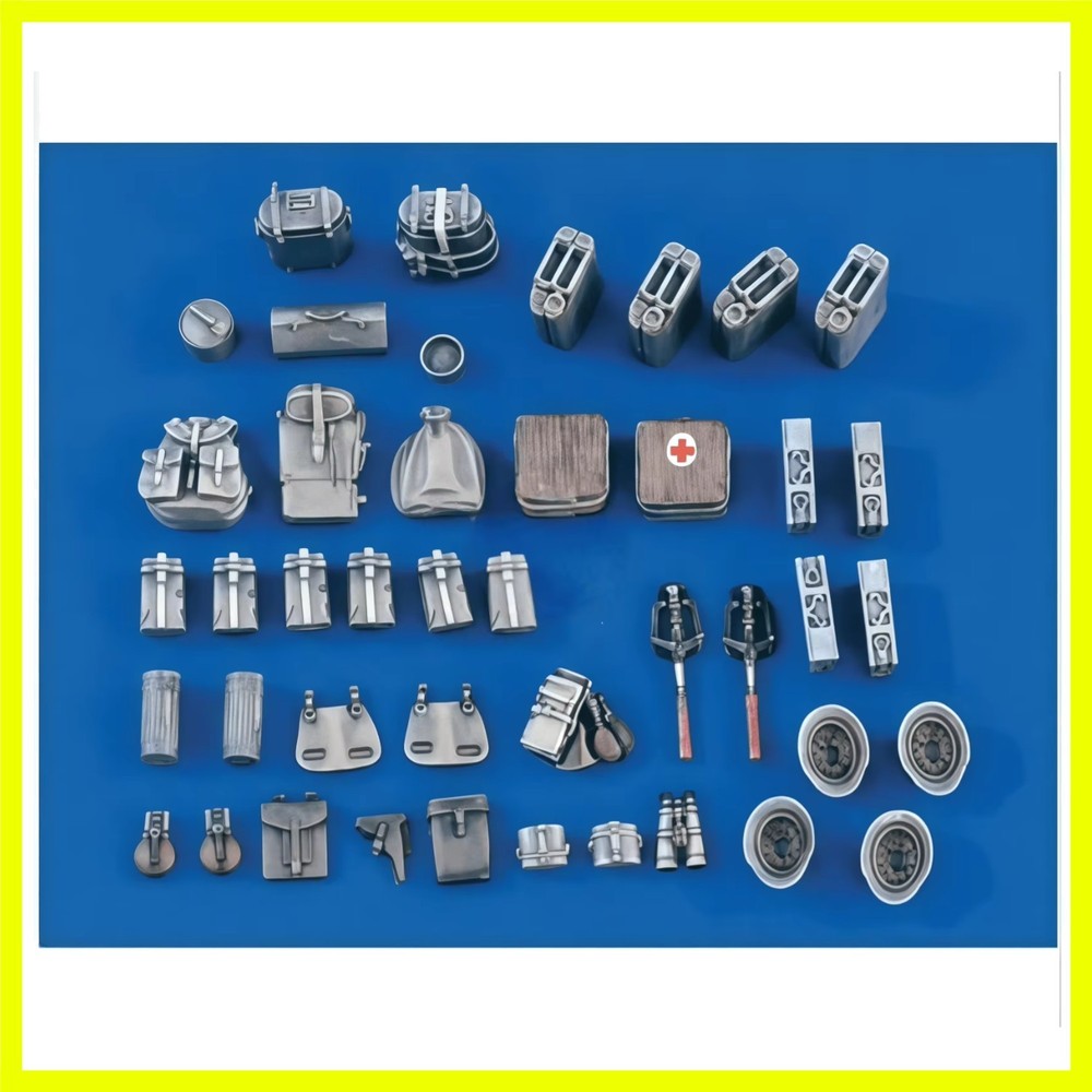 1/35 Resin Model Kit Gk, Vehicle Loading Package Stacking Accessory Model, Un…