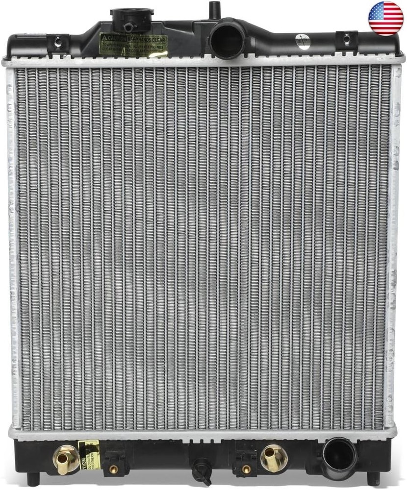 DNA Motoring OEM-RA-1570 OE Style Full Aluminum Core Direct Fit Radiator