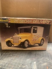 revell street demons ’26 ford sedan delivery model kit 1:25 unassembled 7391